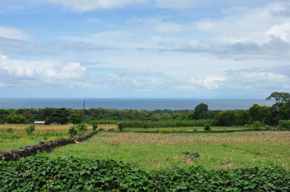 Paisagem da área rural da Isla Ometepe, no lago Nicarágua, sul do país